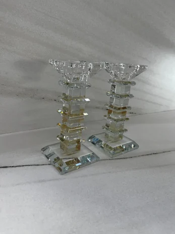 פמוטים לשבת מהודרים-16 ס"מ