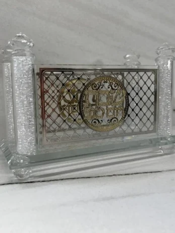 מפיון קריסטל מהודר משולב זהב