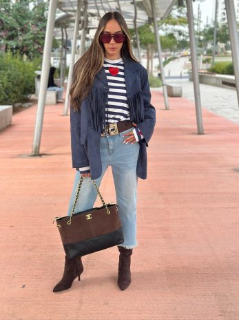 גקט זמש פרנזים