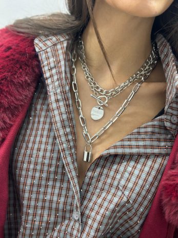 שלישיית שרשראות כסופות