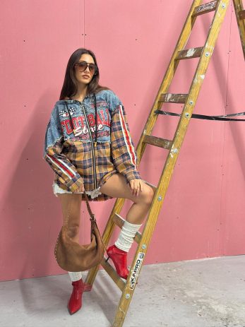 גקט גינס משבצות