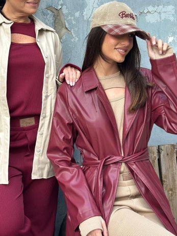 גקט קשירה בורדו