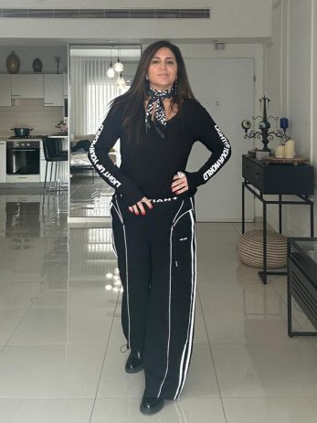 TOTAL LOOK בייסיק שחור לבן
