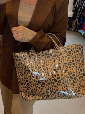 תיק מנומר גדול