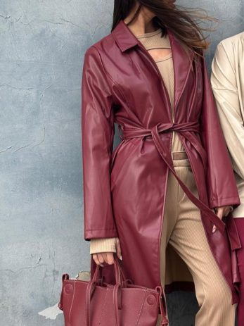 גקט קשירה בורדו