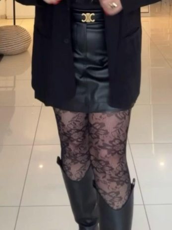 גרביון תחרה